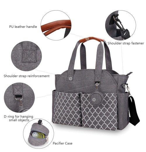 Large Messenger Diaper Bag Large Messenger Diaper Bag
