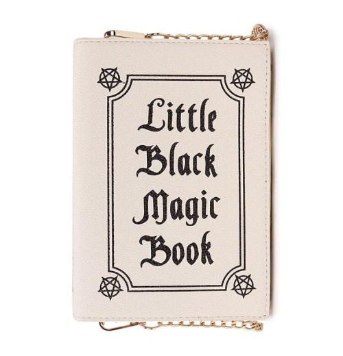 Little Black Magic Book Purse Little Black Magic Book Purse